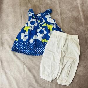 Cute Blue Floral Outfit Set for Kids by Next